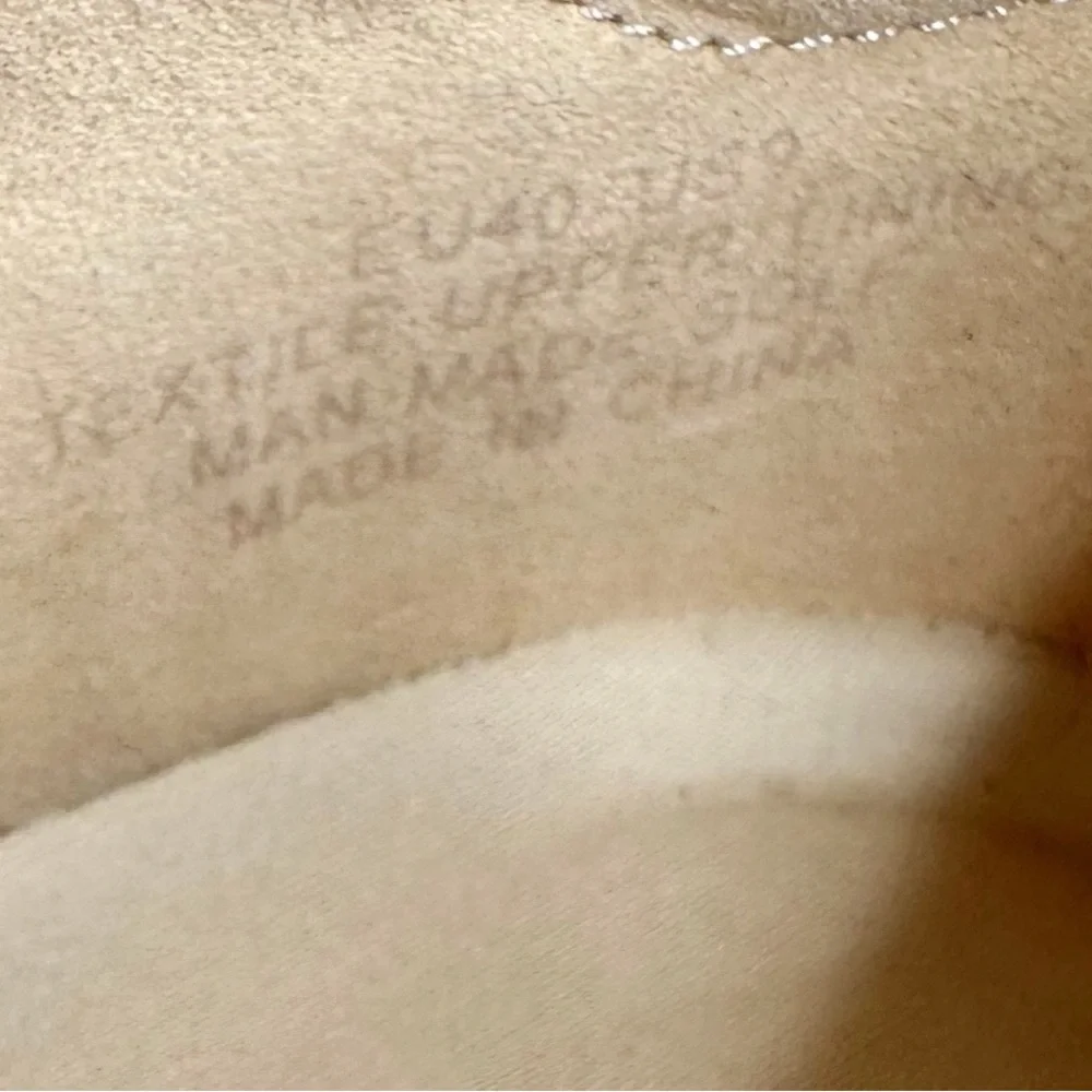 NEW Vivaia Square-Toe V-Cut Flats (Margot 2.0) Ballet Natural Linen SZ 9 - Picture 11 of 14